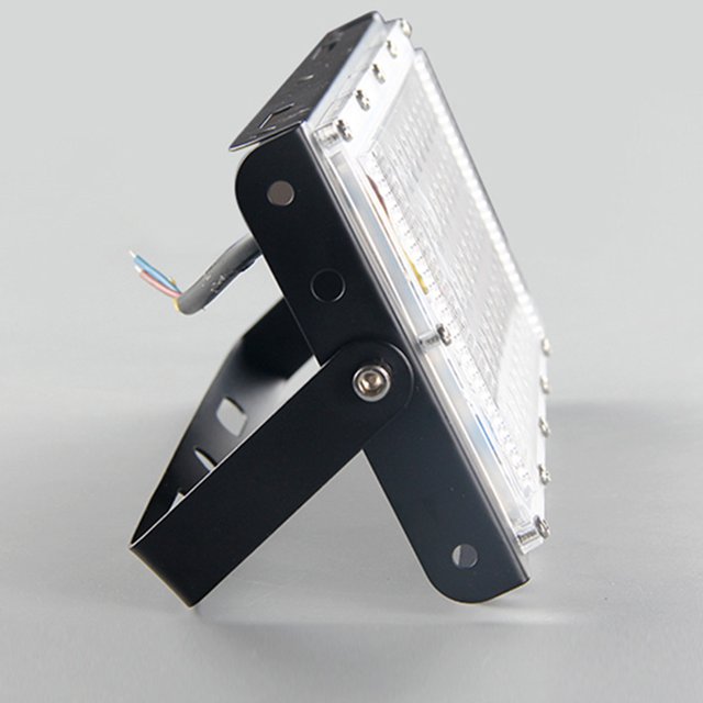 Moyic Luz de inundación llevada 50W AC 220V Proyector de reflector para exteriores IP65 Lámpara de calle LED impermeable Iluminación de paisaje Iluminación y accesorios negro Moyic HA1314-02B