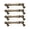 96mm hole distance, variant on Tibvox 4pcs Antique Brass Drawer Pulls Cabinet Handle set for Kitchen & Bathroom Use