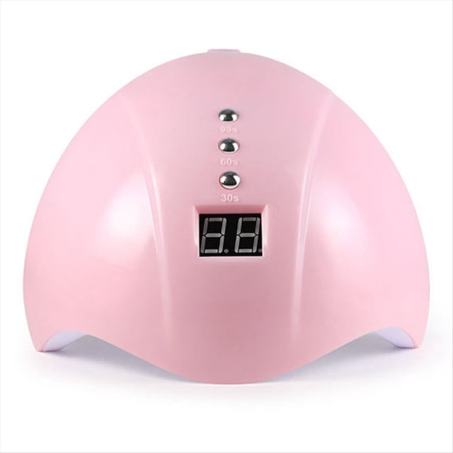 Lámpara UV LED USB, Lámparas de Curado Ultravioleta para Salón en Casa, Secado Potente para Tipo de Gel, Equipo Profesional, Color Rosa.