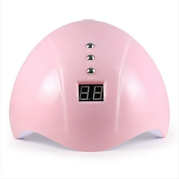 Lámpara UV LED USB, Lámparas de Curado Ultravioleta para Salón en Casa, Secado Potente para Tipo de Gel, Equipo Profesional, Color Rosa.