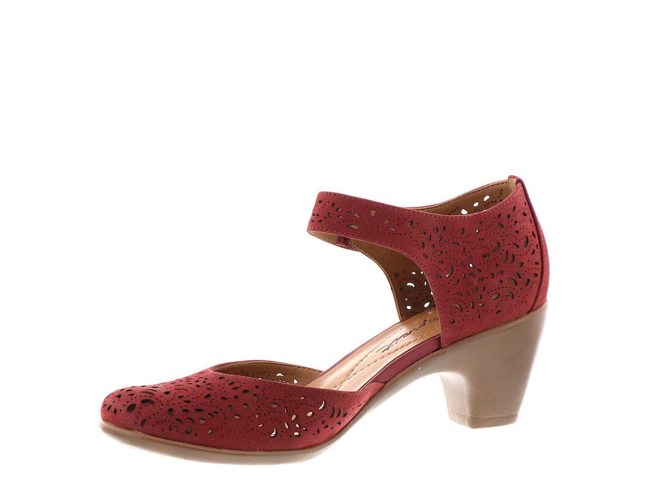 Easy Spirit Womens Cindie Leather Round 