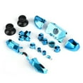 thumbnail image 4 of Conjunto completo de botones Mod Reemplazo de pieza para control de Microsoft Xbox One Conector de 3,5 mm azul Bling Bling, 4 of 6