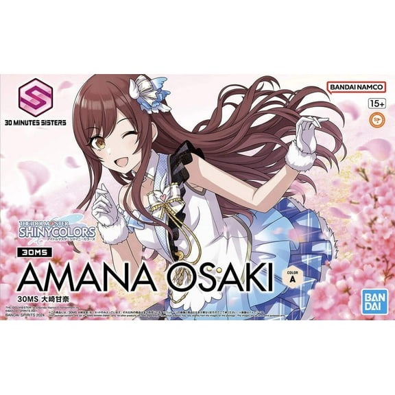 Bandai 2684661 30MS Amana Osaki "Idolmaster" Figure Kit 30 Minutes Sisters
