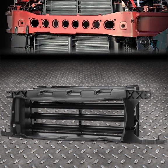 Nuvision for 15-17 Ford F150 2.7L 3.5L Front Lower Active Grill Radiator Shutter Assembly