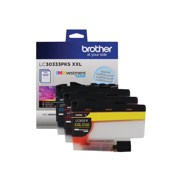 Brother LC30333PKS Original Ink Cartridge - Magenta, Yellow, Cyan