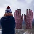 thumbnail image 3 of Guantes de invierno a Prueba de Viento pantalla Táctil Unisex Térmicos cálidos Negro rojo Sunnimix Guantes de invierno, 3 of 8