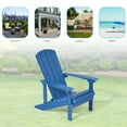 thumbnail image 5 of CHYVARY 1 Peak Adirondack Chair, Fire Pit Outdoor Patio Furniture,Navy Blue, 5 of 6