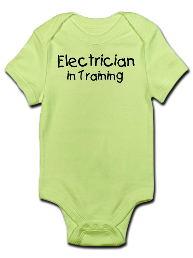 CafePress Electrician In Training Infant Bodysuit Baby Bodysuit 183009678 