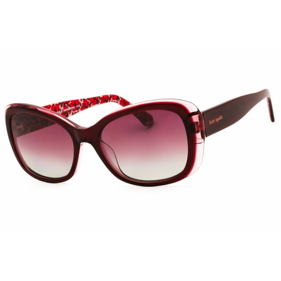 Kate Spade ELOWEN/G/S 0C9A JR Women's Red Plastic Frame Sunglasses
