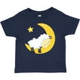 thumbnail image 3 of Inktastic Cute Sheep, Sleeping Sheep, Moon, Stars, Sleepy Boys or Girls Baby T-Shirt, 3 of 5