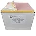 thumbnail image 3 of Trendar Paper - 3 part (White/Canary/Pink) Continuous Feed Perforated Computer Paper - Dot Matrix Paper - 9.5 x 5.5 Inches - 2400 Sheets (NOT 8.5 x 11), 3 of 4