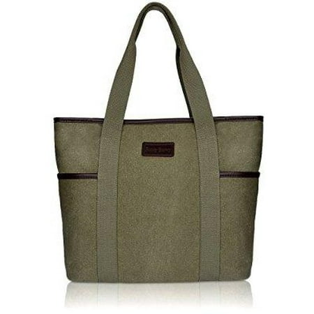 Sunny Snowy Canvas Tote Satchel Handbags Large