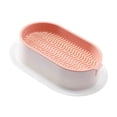 thumbnail image 1 of fastboy Seed Sprouter Tray for Seedling Planting Soil Free Hydroponic Cats Grass Box Pink, 1 of 9