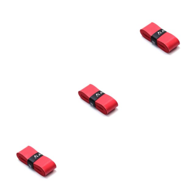 Thinsony 1/2/3/5 PU For Excellent Grip And Comfort Strong Pulling Racket Overgrip Tape red 3PCS