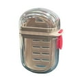 thumbnail image 2 of Travel Portable Soap Box Business Trip Container Sealed Leak Proof Case Bathroom Storage Organizer with Drainage Tray for Camping and Gym, 2 of 7