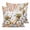 BurlyWood, variant on Waterproof Outdoor Throw Pillows with Inserts 16"x16", Bicycle Floral Fall Soft Decorative Pillowcases for Couch Bedroom, Thanksgiving Pumpkin Sunflower Leaves Pillow Covers for Sofa Living Room