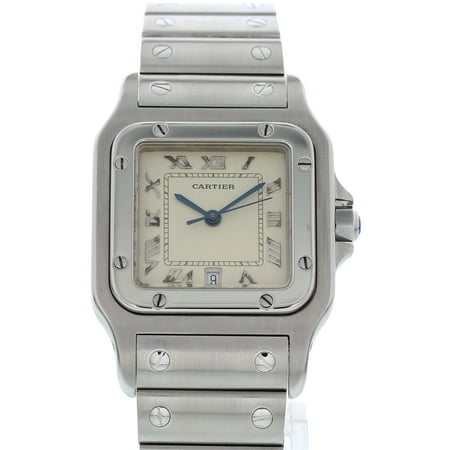 Cartier Santos Galbee Stainless Steel 1564 W/ Papers