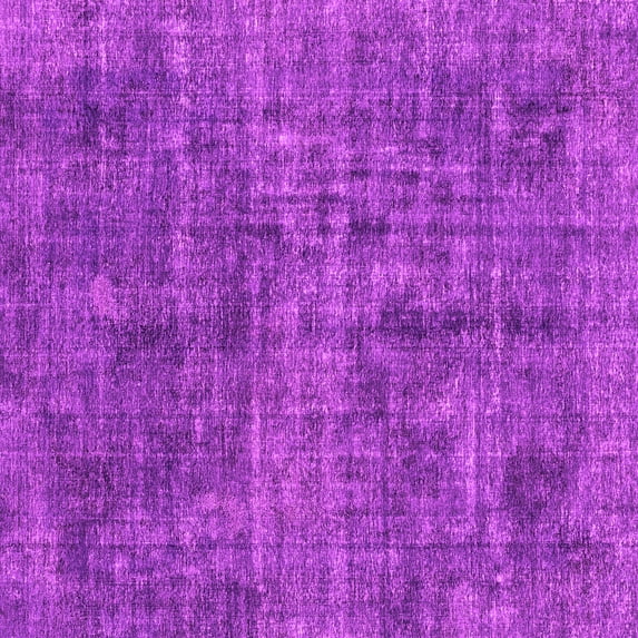 Ahgly Company Indoor Square Abstract Pink Modern Area Rugs, 5' Square
