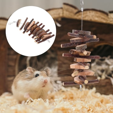 Photo inspiration: Picture Idea: Mightlink Hamster Villa Double Layer Harmless Pet Toy Solid Wood