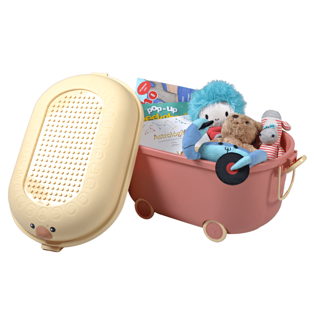 Caja De Almacenamiento Para Guardar Juguetes/Ropa Para Niños Ideal Para Espacios Pequeños Mima2 Caja para almacenar