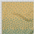 thumbnail image 2 of oneOone Cotton Poplin Pale Orange Fabric Artistic Flower Panel Craft Projects Decor Fabric Printed By The Yard 42 Inch Wide, 2 of 3