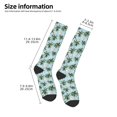 thumbnail image 2 of Rocae Flamingos And Palms for Novelty Casual compression Socks For Women Men Contrast Color Stockings, 2 of 6