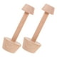 thumbnail image 2 of Molde de madera de doble cara para tartaletas de huevo, 2 unidades, ideal para hacer tartas, pasteles, repostería, moldes de cocina para mini muffins, tartas de nueces, tartas de queso y postres, 2 of 8