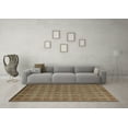 thumbnail image 3 of Ahgly Company Indoor Square Abstract Light Blue Modern Area Rugs, 7' Square, 3 of 4