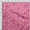 thumbnail image 4 of oneOone Cotton Silk Light Pink Fabric Floral & Sewing Material Print Fabric By The Yard 42 Inch Wide, 4 of 6
