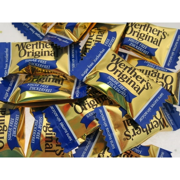 Werther's Sugar Free Creamy Original 8oz Caramels Werthers Hard Candy Caramel