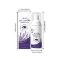 thumbnail image 2 of Eyelid Cleanser Foam, Lavender Oil Foaming Cleanser, Hydrating Hypoallergenic Daily Soap For Eyelashes and Lids, Daily Eyelid Wash to Remove Oil, Dust, Pollen & Eye Makeup, 2 Fl Oz, 2 of 7