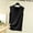 Black, variant on Women's Modal Nightshirt Loose Fit Pajama Blouses Sleeveless Scoop Neck Tank Tops Summer Loungewear Sleep Shirts