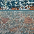 thumbnail image 3 of RUGSOTIC CARPETS MACHINE MADE HEATSET POLYPROPYLENE AREA RUGS - 9'x12', Rectangle, Blue, Classic Oriental Traditional , High Pile Machine Made Area Rugs for Living Room, Bed Room (M00038), 3 of 7