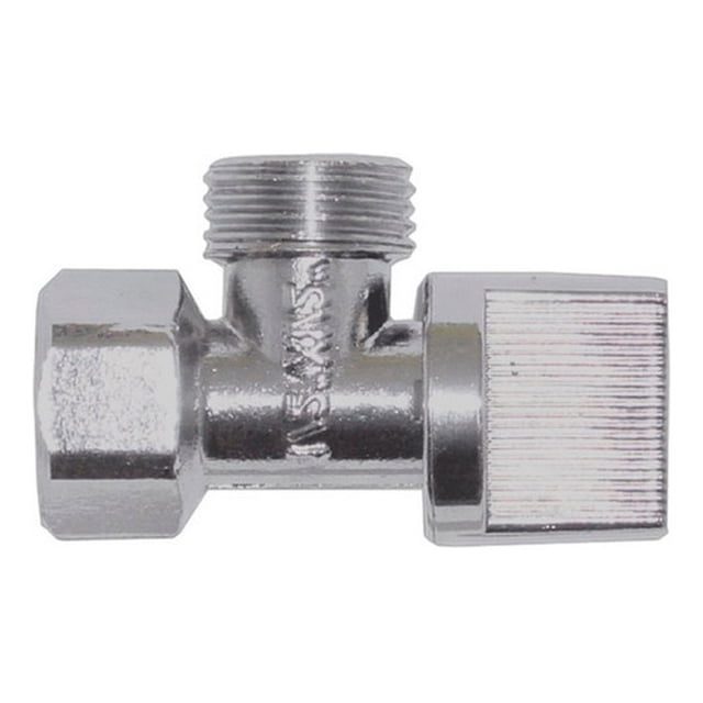 Llave Angular Rugo 25e para Control de Agua 1/4 de Vuelta