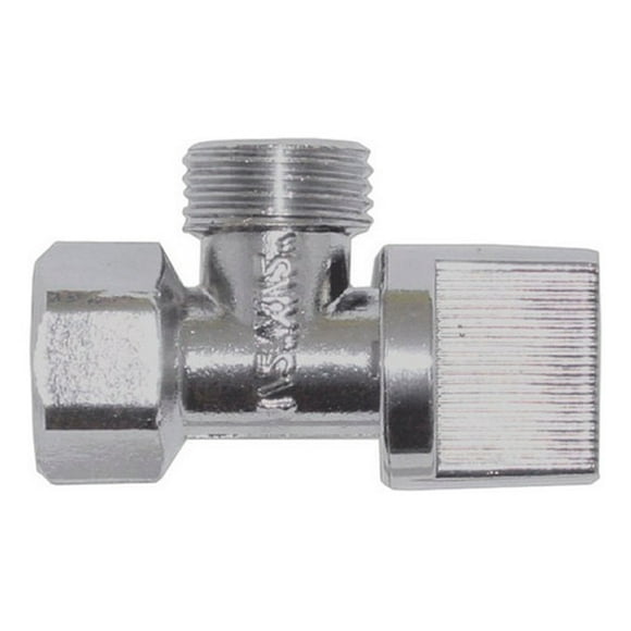 Llave Angular Rugo 25e para Control de Agua 1/4 de Vuelta