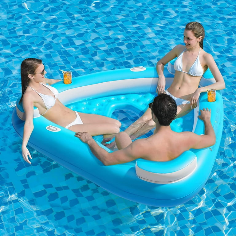 Inflatable Lake Float Pool Lounger Raft