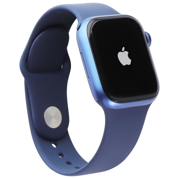 Apple Watch Series 7 (A2476) (GPS+LTE) 41mm - Blue Aluminum/Blue Sport Band (Used)