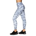 thumbnail image 4 of RReebok Women's Essential High Rise Printed Leggings With Side Pockets, 4 of 4