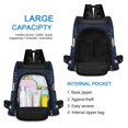thumbnail image 6 of FORMRS Women's Travel Backpack Purse Anti-Theft Hidden Pockets Casual Shoulder Bag, White Planet, 6 of 7
