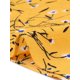 thumbnail image 5 of GRACE & GRANDEUR Camisa Blusa de Chiffon Floral de Manga Corta con Escote en Llave para Mujeres Talla Grande 4X Amarillo, 5 of 8