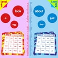 thumbnail image 3 of Juego de bingo SpriteGru Sight Word 120 palabras de nivel 1 y 2 para niños de 4 a 8 años, 3 of 7