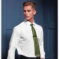 thumbnail image 2 of Premier Cravate Satin Simple pour Homme (Lame Étroite), 2 of 3