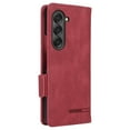 thumbnail image 5 of For Samsung Galaxy Z Fold 5 Wallet Case with RFID Blocking Credit Card Holder, PU Leather Folio Flip Kickstand Protective Shockproof Cover Women Men for Samsung Galaxy Z Fold 5 Phone case,Red, 5 of 15