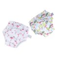 thumbnail image 1 of 2 Piezas De Pantalones De Entrenamiento Para Bebés, Cubierta De Pañales Para Recién Nacidos, Ropa Interior De Lavable Flamingo (por 8-11KG) yotijar Pantalón de entrenamiento infantil, 1 of 8