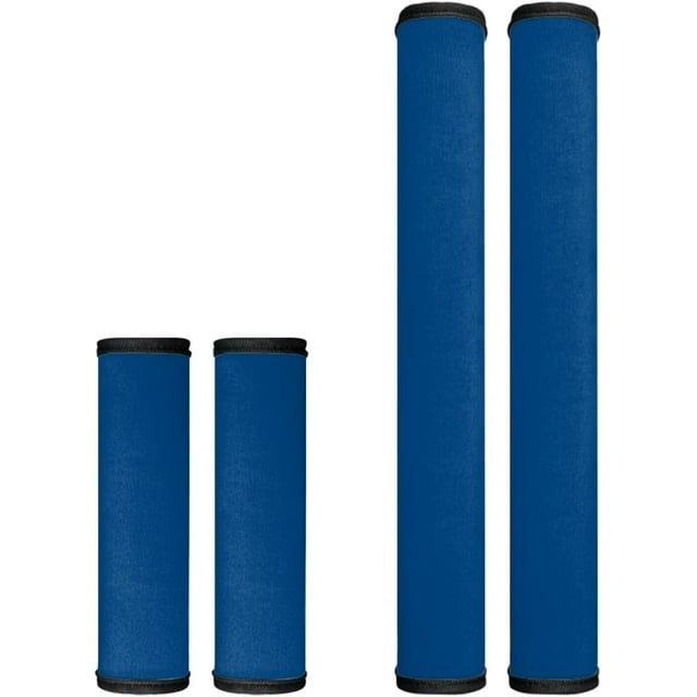 WXYUN Blue Refrigerator Door Handle Covers, Set of 4, Adjustable Appliance Handle Covers, Keep Your Kitchen Clean, Microwave Oven Stove Dishwasher Handle Protector, Non Slip Fridge Handle Cover