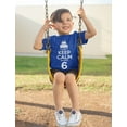 thumbnail image 5 of Unisex Tstars 6th Birthday T-Shirt - Unique Birthday Gift - I Can't Keep Calm I'm 6 Graphic Tee - Ideal for Celebrating Six-Year-Old Birthday - Kids Party Celebration Shirt, 5 of 7