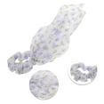 thumbnail image 3 of Unique Bargains 1 Pc Fashion Floral Hair Scrunchies Hair Ties Beige, Purple, 3 of 5