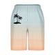 thumbnail image 4 of Pantalones Cortos Casuales para Hombre Imprimir con Bolsillos Pantalones de Playa de Cintura Elástica, Pantalones Cortos de Cintura Elástica para Hombre, 4 of 9