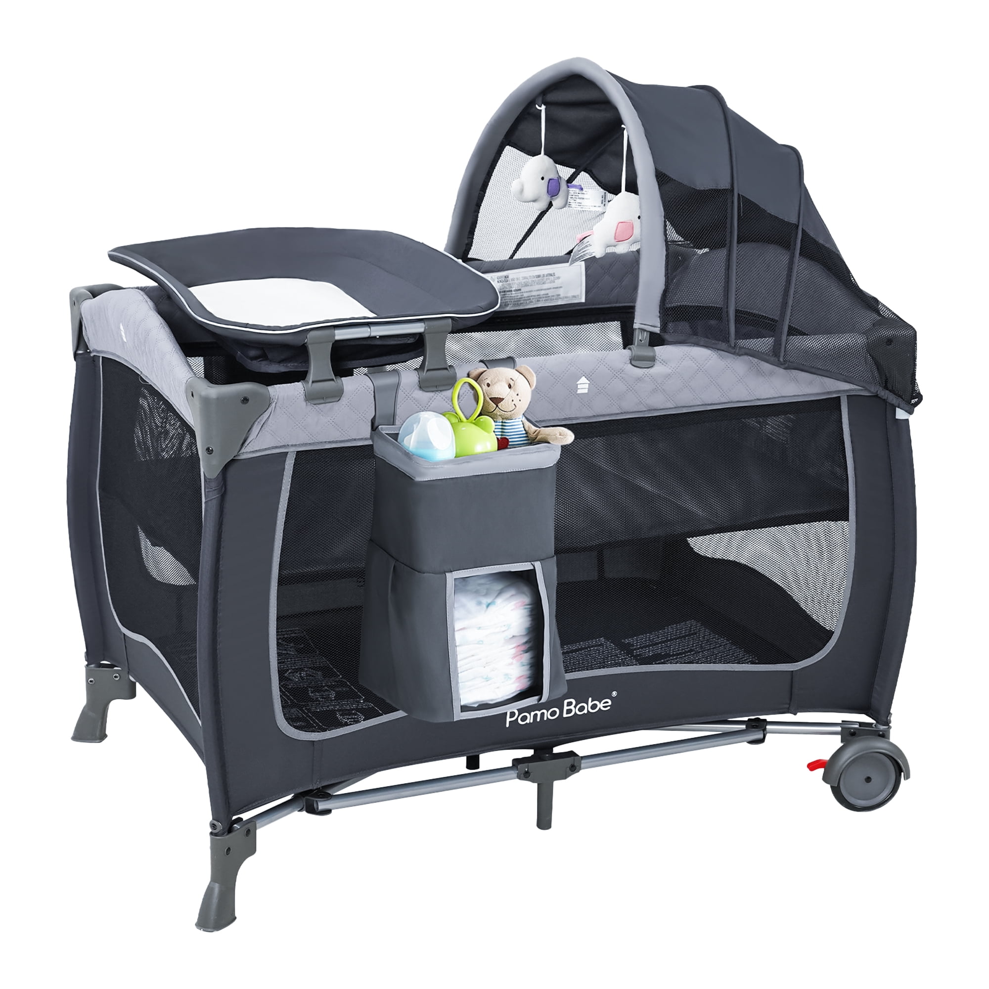 ベイビー Lil Snooze Deluxe II Nursery Center - Removable Bassinet – Baby Trend
