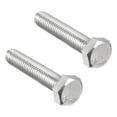 thumbnail image 1 of Unique Bargains M6 Thread 50mm 304 Stainless Steel Hex Head Left Hand Screw Bolts Fastener 2pcs, 1 of 6